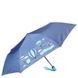 Зонт женский облегченный компактный полуавтомат H.DUE.O (АШ.ДУЭ.О) HDUE-259-3 Синий