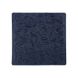 Синий кожаный бумажник с авторским тиснением, коллекция "Let's Go Travel"