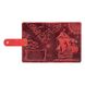 Шкіряне портмоне для паспорта / ID документів HiArt PB-02/1 Shabby Red Berry "Discoveries"