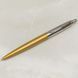 Набор шариковая ручка и блокнот Parker JOTTER XL Matt Gold CT BP Серебристый 13 432b24