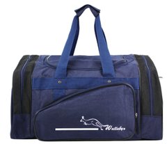 Спортивная сумка Wallaby 371-4 41 л синий с черным