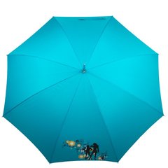 Зонт-трость женский полуавтомат AIRTON (АЭРТОН) Z1627-2 Голубой