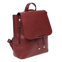 Жіночий шкіряний рюкзак Ricco Grande 1L918-burgundy