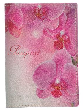 Обложка на паспорт Leather Collection, Розовый