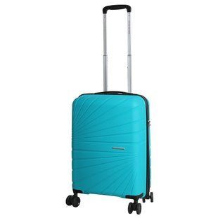 Чемодан дорожный маленький Vip Collection Niagara бирюзовый 41л полипропилен (Niagara 20 Tiffany) vcNiagara.20.Tiffany