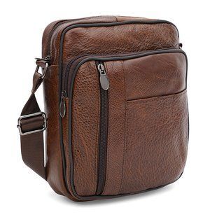 Мужская кожаная сумка Keizer k18450sv-brown