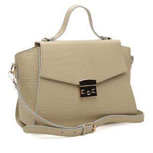 Женская кожаная сумка Ricco Grande 1l983rep-beige