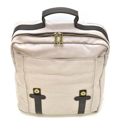 Сумка рюкзак для ноутбука канвас TARWA RCj-3420-3md слонова кістка Бежевий