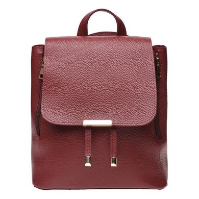 Жіночий шкіряний рюкзак Ricco Grande 1L918-burgundy