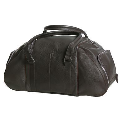 Сумка дорожная кожаная Vip Collection 1605-F Коричневый 1606.B.FLAT