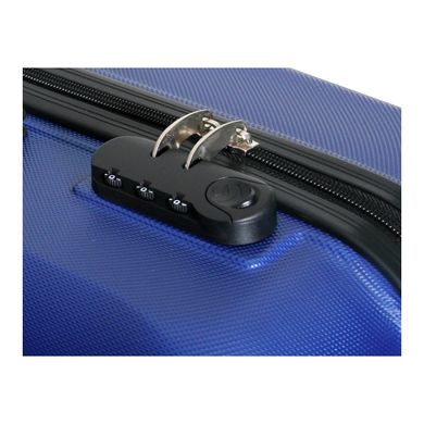 Пластикова валіза для ручної поклажі Las Vegas 18&#8243; Vip Collection синя LV.18.Navy