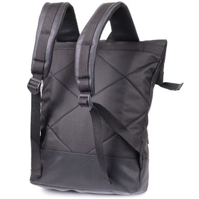 Рюкзак для ноутбука из вставками эко-кожи FABRA 22582 Черный