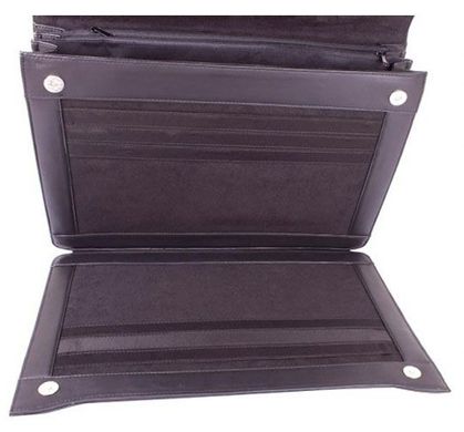 Деловой мужской портфель из кожзама ARDIDO DS1179-1, Черный