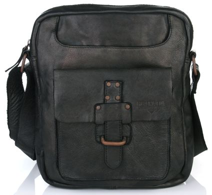 Відмінна шкіряна сумка чорного кольору Privata 03400454-01, Чорний