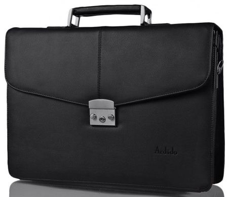 Деловой мужской портфель из кожзама ARDIDO DS1179-1, Черный