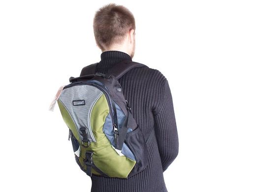 Чоловічий рюкзак для ноутбука ONEPOLAR (ВАНПОЛАР) W1309-green Зелений