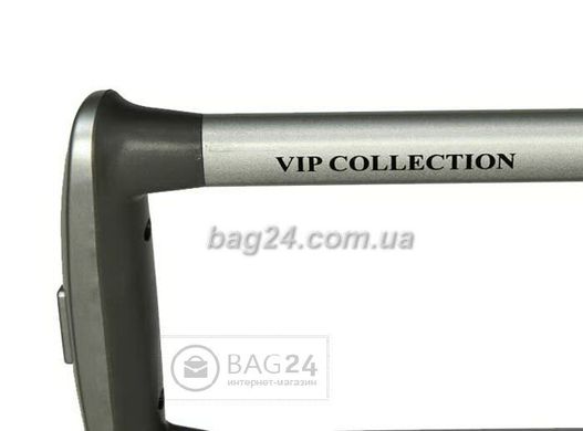 Чемодан высокого качества Vip Collection Mont Blanc Silver 20", Серый