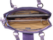 Сумка женская кожаная Kanz, Фиолетовый
