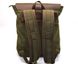 Рюкзак міський, парусина + шкіра RH-3880-3md від бренду TARWA Хакі / коричневий