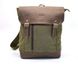 Рюкзак городской, парусина+кожа RH-3880-3md от бренда TARWA Хаки/коричневый