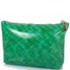 Женская косметичка из качественного кожезаменителя VALENTA (ВАЛЕНТА) VBK27579k Зеленый
