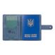 Кожаное портмоне для паспорта / ID документов HiArt PB-02/1 Shabby Lagoon "Discoveries"