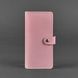 Натуральное кожаное женское портмоне 7.0 Розовое Blanknote BN-PM-7-pink