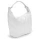 Жіноча м'яка велика шкіряна сумка Firenze Italy F-IT-8778W Білий