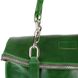 Жіноча повсякденно-дорожня сумка з якісного шкірозамінника LASKARA (Ласкарєв) LK10201-green Зелений