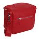 Женская сумка из натуральной кожи 1555F Vip Collection красная 1555.R.FLAT