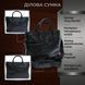 Женская деловая сумка Tony Perotti натуральная кожа Italico 7615 nero (90394) Черная