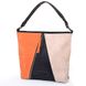 Жіноча сумка з якісного шкірозамінника LASKARA (Ласкара) LK10205-black-orange Різнобарвний