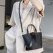 Женская классическая маленькая сумочка Olivia Leather B24-W-9802A Черный