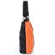 Женская сумка из качественного кожезаменителя LASKARA (ЛАСКАРА) LK10205-black-orange Разноцветный