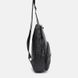 Чоловічий шкіряний рюкзак через плече Keizer K11967bl-black