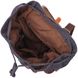 Текстильный рюкзак что закрывается клапаном на магнит Vintage 22151 Черный