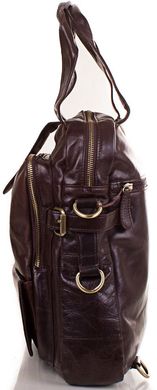 Надежный кожаный рюкзак ETERNO ET1012, Коричневый