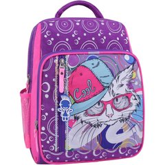 Шкільний рюкзак Bagland Школяр 8 л. фіолетовий 501 (0012870) 69208049