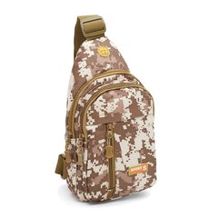 Мужской рюкзак через плечо Monsen C1HSSA0707br-brown