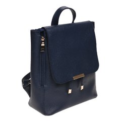 Женский кожаный рюкзак Ricco Grande 1L918-blue