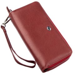 Многофункциональный кошелек-клатч для женщин ST Leather 18868 Красный