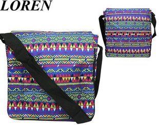 Сумка листоноша Loren TN-1029 2327 різнокольорова