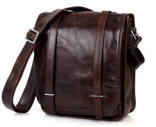 Сумка через плечо TIDING BAG 7109C Коричневый