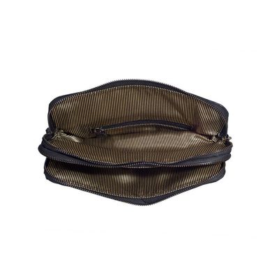 Кожаная мужская сумка через плечо GA-1048-3md TARWA в коже "чероки" Черный