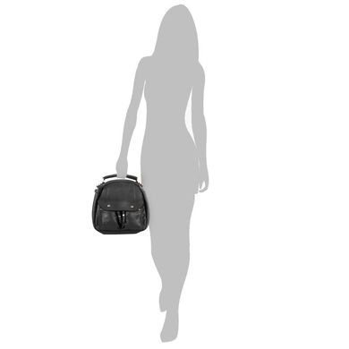 Сумка-рюкзак женская из качественного кожезаменителя ETERNO (ЭТЕРНО) ETK640-2 Черный