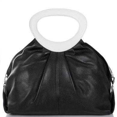 Женская кожаная сумка VALENTA (ВАЛЕНТА) VBE616181p2 Черный