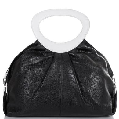 Женская кожаная сумка VALENTA (ВАЛЕНТА) VBE616181p2 Черный