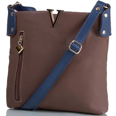 Женская мини-сумка из качественного кожезаменителя ETERNO (ЭТЕРНО) ETMS35302-12 Коричневый