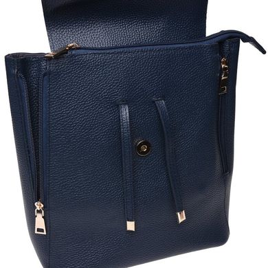 Жіночий шкіряний рюкзак Ricco Grande 1L918-blue
