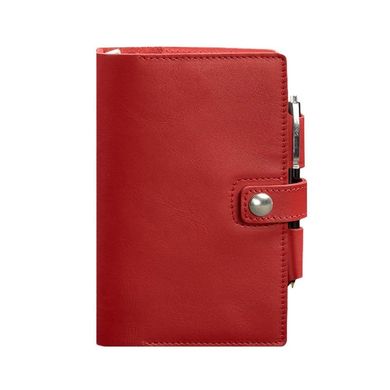 Женский кожаный блокнот (Софт-бук) 4.0 красный Blanknote BN-SB-4-st-red